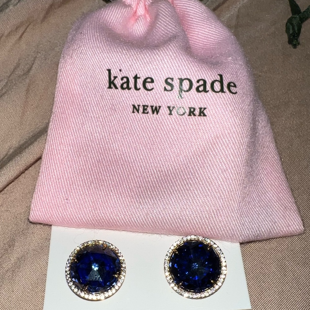 Kate Spade sapphire earrings